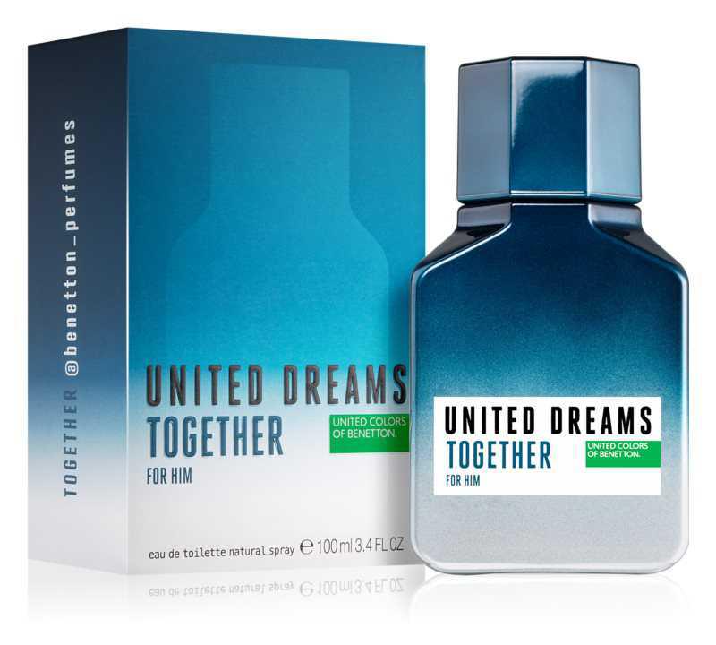 Benetton United Dreams for him Together woody perfumes