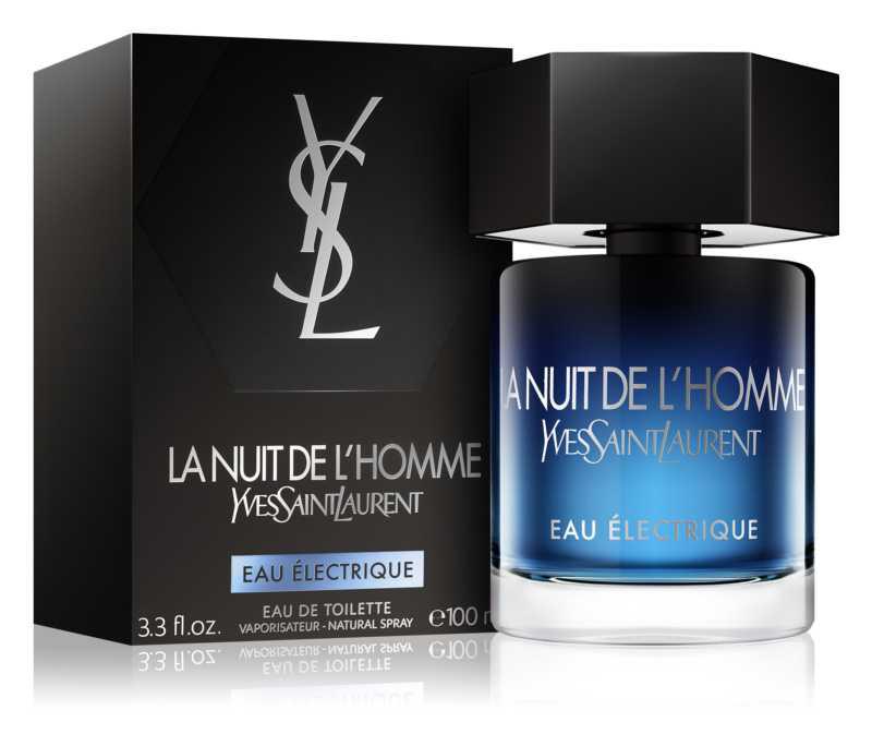 Yves Saint Laurent La Nuit de L'Homme Eau Électrique luxury cosmetics and perfumes