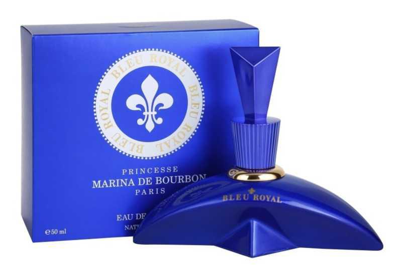 Marina de Bourbon Bleu Royal floral