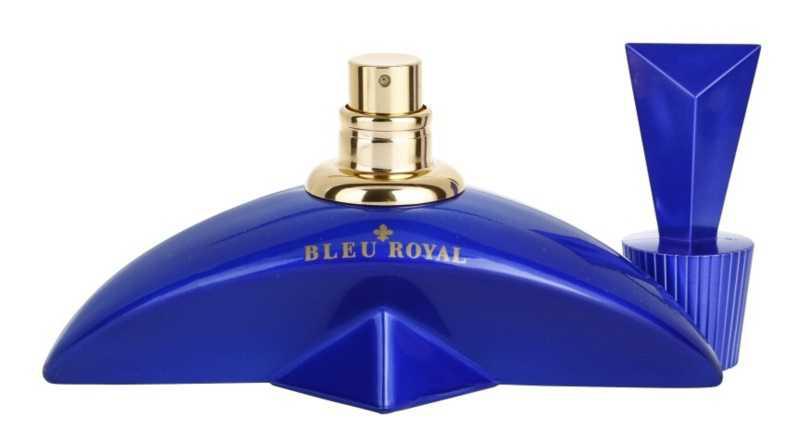 Marina de Bourbon Bleu Royal floral