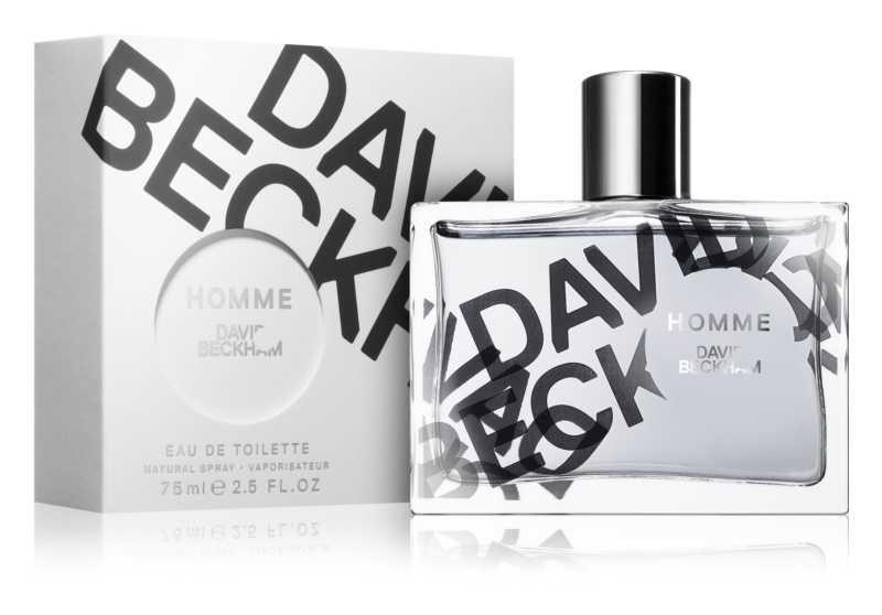 David Beckham Homme woody perfumes