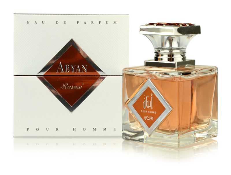 Rasasi Abyan for Men woody perfumes
