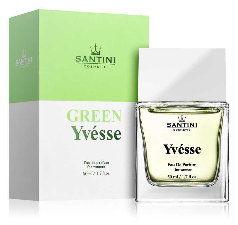 SANTINI Cosmetic Green Yvésse fruity perfumes