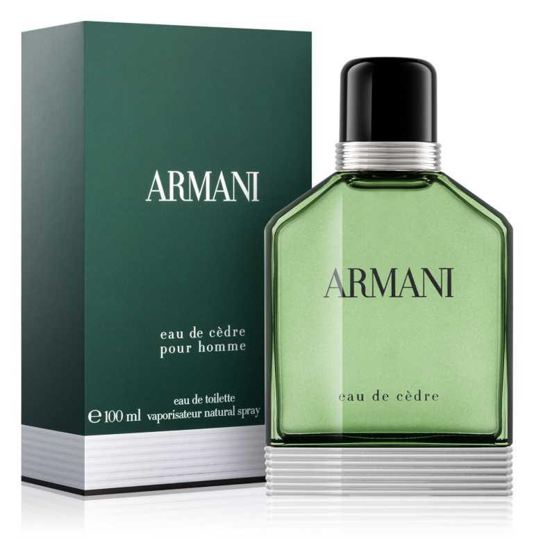 Armani Eau de Cèdre woody perfumes