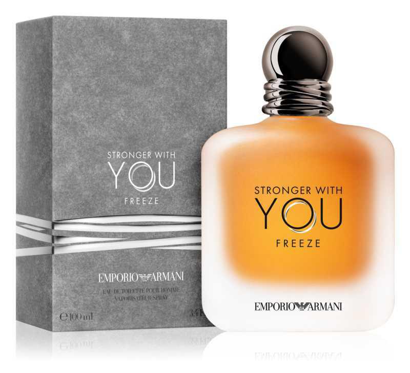 Armani Emporio Stronger With You Freeze woody perfumes