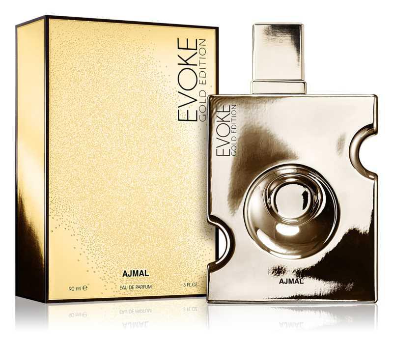 Ajmal Evoke Him Gold Edition flower perfumes