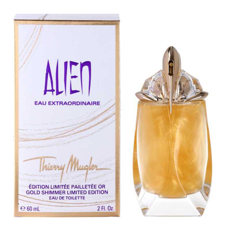 Mugler Alien Eau Extraordinaire Gold Shimmer Limited Edition women's perfumes