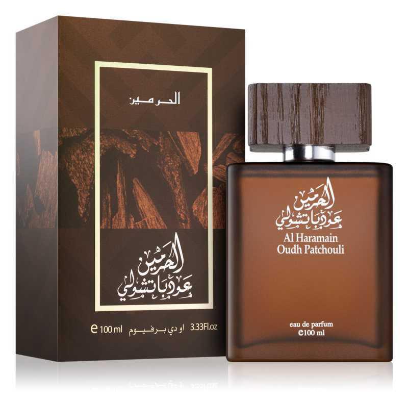 Al Haramain Oudh Patchouli woody perfumes