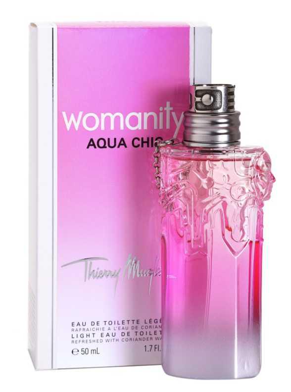 Mugler Womanity Aqua Chic 2013 Edition women's perfumes
