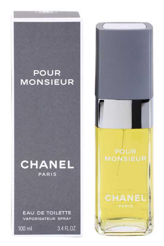 Chanel Pour Monsieur luxury cosmetics and perfumes