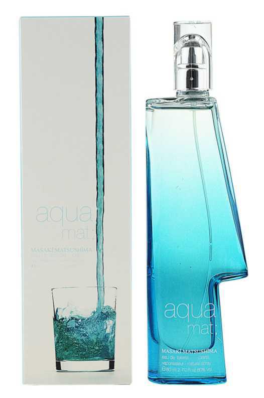 Masaki Matsushima Aqua Mat, Homme woody perfumes