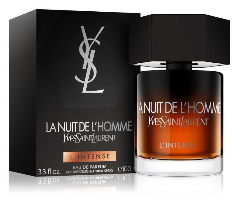 Yves Saint Laurent La Nuit de L’Homme L’Intense violet perfumes