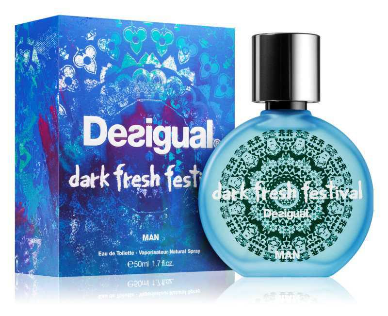 Desigual Dark Fresh Festival woody perfumes
