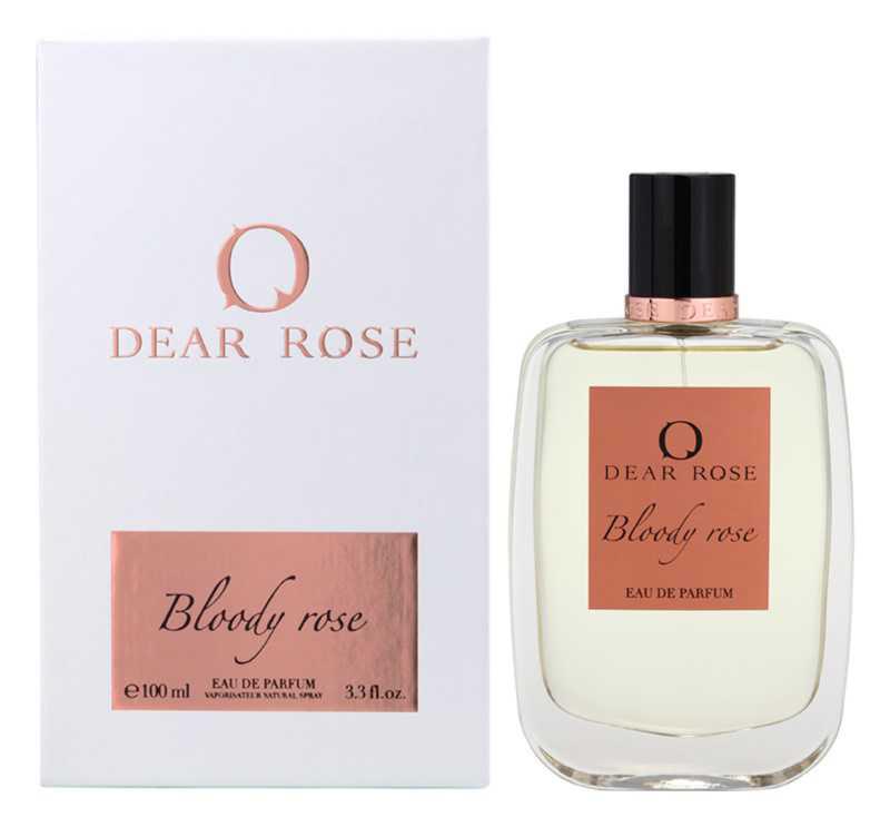 Dear Rose Bloody Rose luxury cosmetics and perfumes