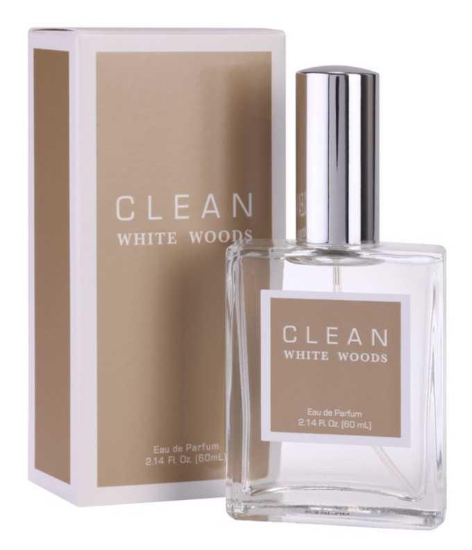 CLEAN White Woods woody perfumes