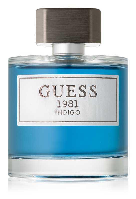 Guess 1981 Indigo woody perfumes