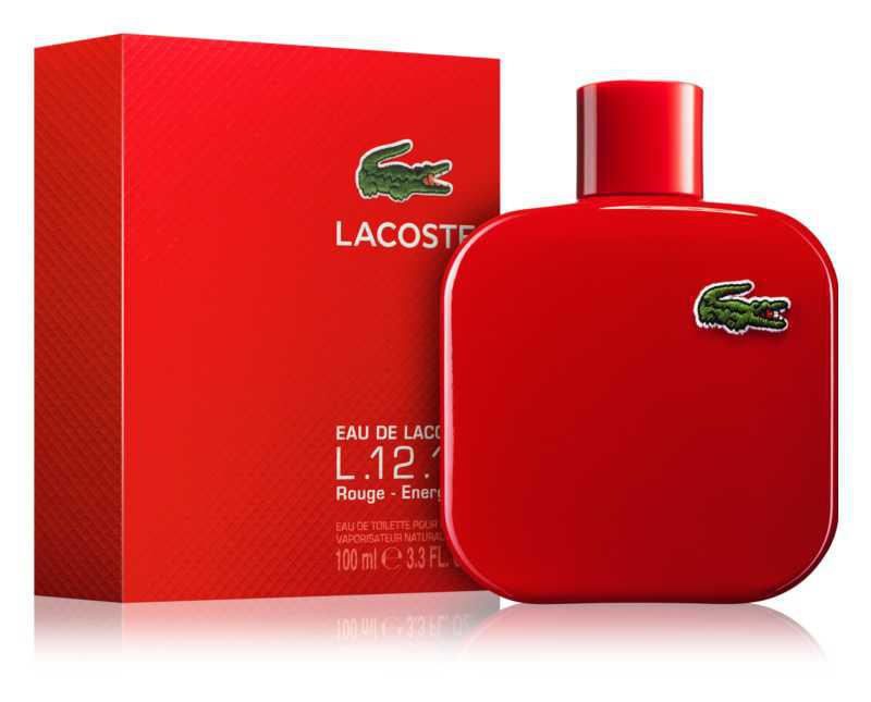 Lacoste Eau de Lacoste L.12.12 Rouge woody perfumes