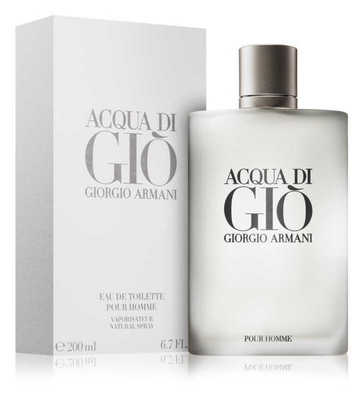 Armani Acqua di Giò Pour Homme luxury cosmetics and perfumes