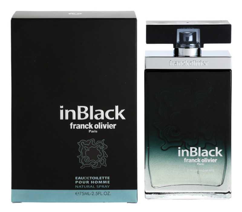 Franck Olivier In Black Pour Homme woody perfumes