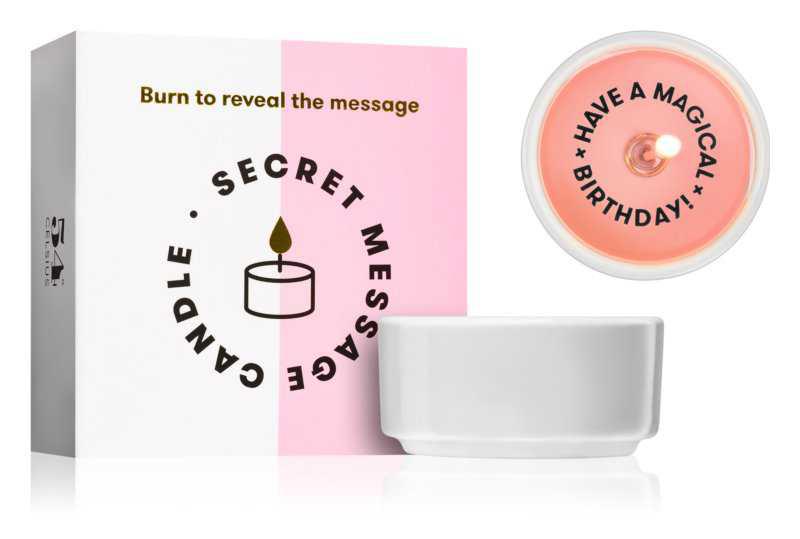 54 Celsius Secret Message Candle Have a Magical Birthday candles