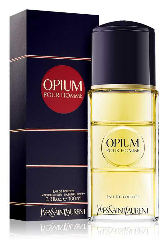 Yves Saint Laurent Opium Pour Homme luxury cosmetics and perfumes