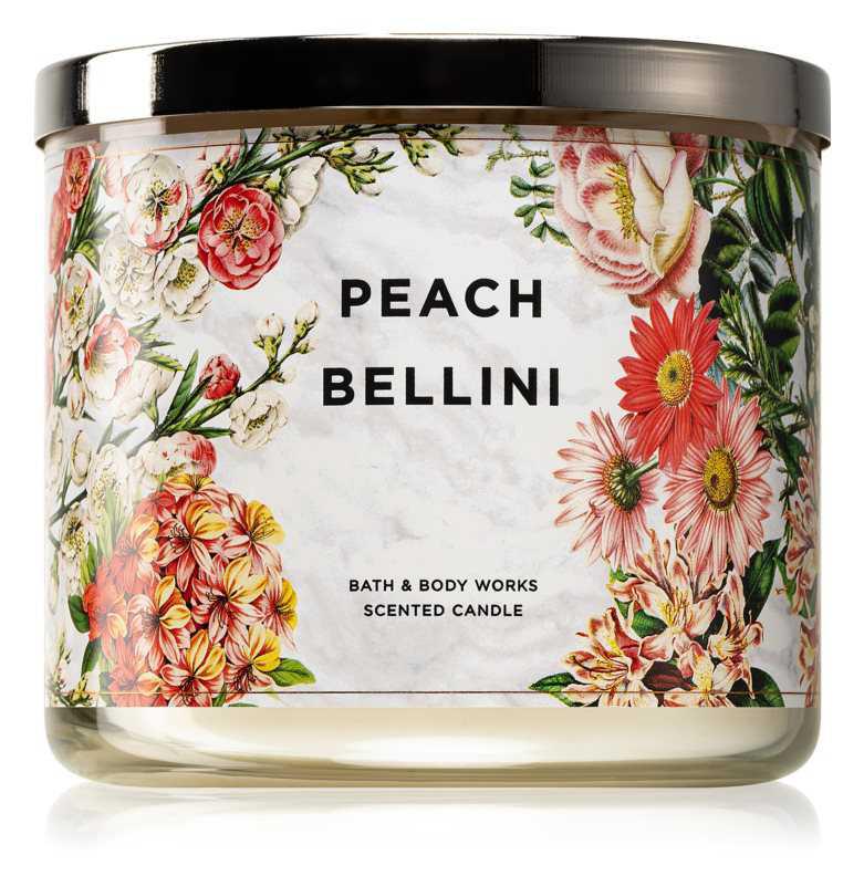 Bath & Body Works Peach Bellini candles