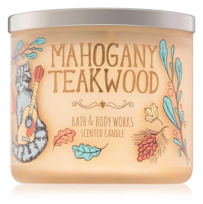 Bath & Body Works Mahogany Teakwood candles