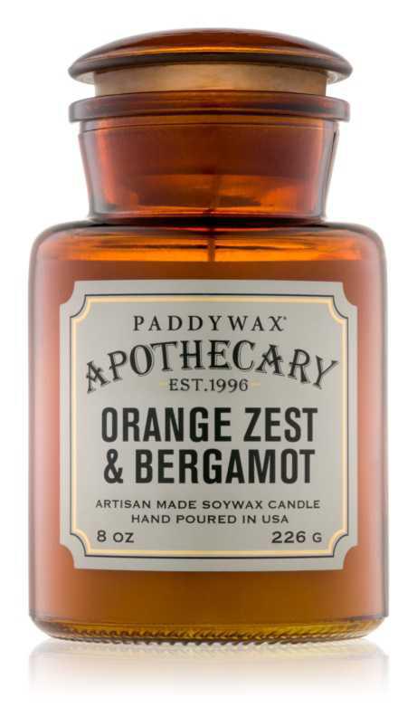 Paddywax Apothecary Orange Zest & Bergamot candles