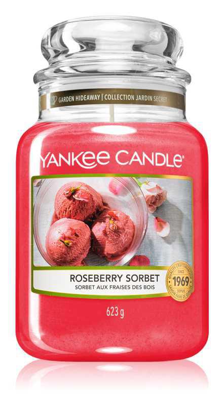 Yankee Candle Roseberry Sorbet candles