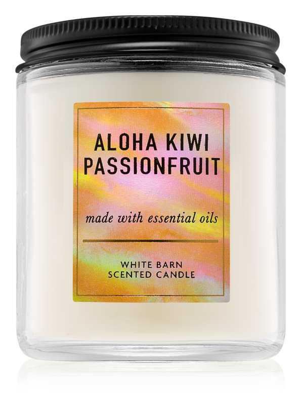 Bath & Body Works Aloha Kiwi Passionfruit candles
