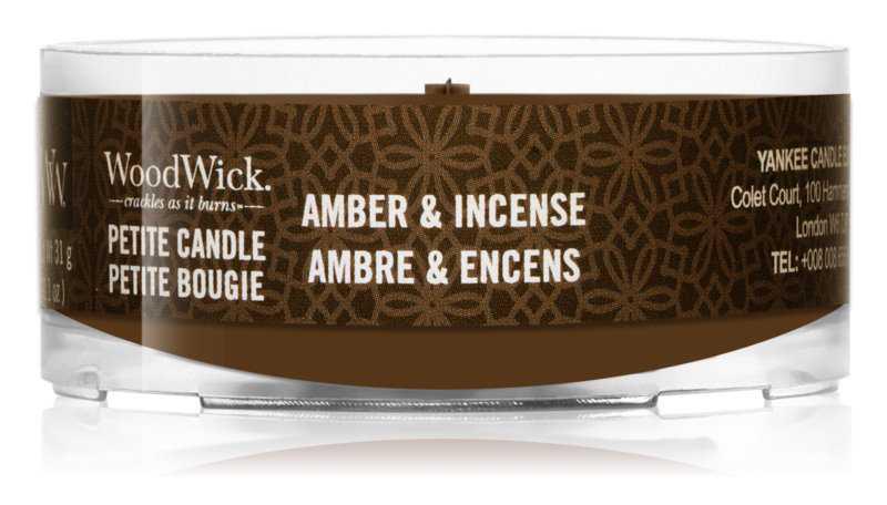 Woodwick Amber & Incense candles