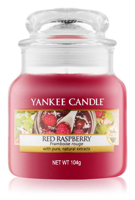 Yankee Candle Red Raspberry candles