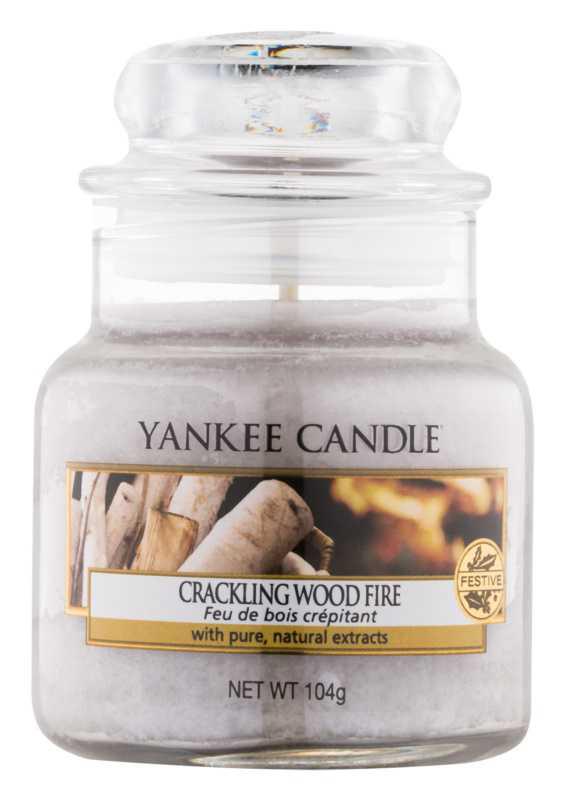 Yankee Candle Crackling Wood Fire candles