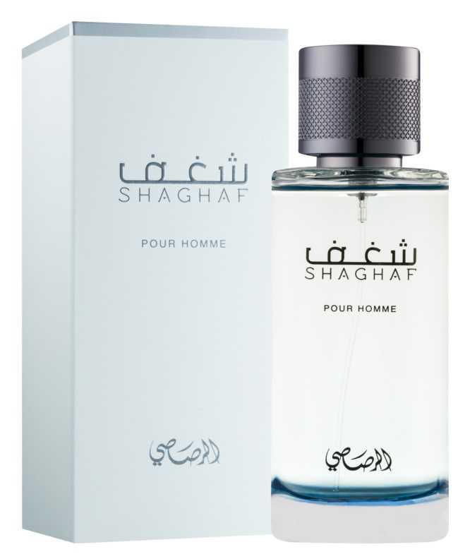 Rasasi Shaghaf woody perfumes