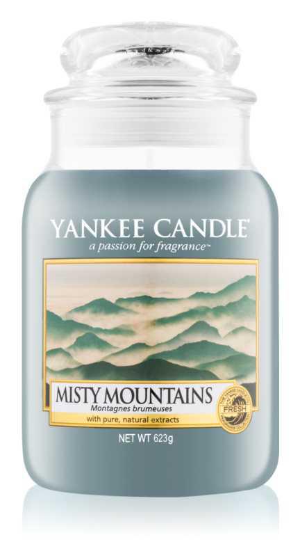 Yankee Candle Misty Mountains candles