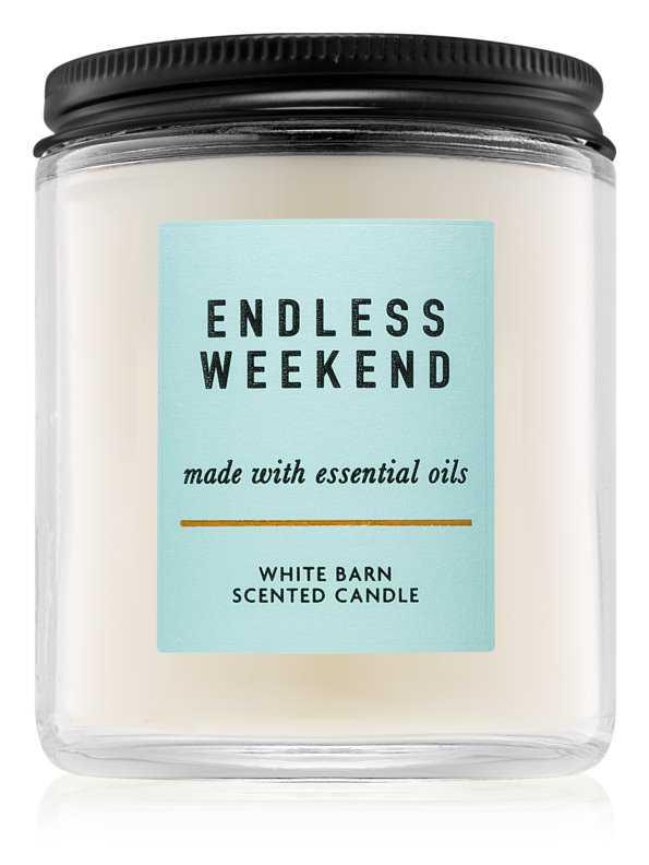 Bath & Body Works Endless Weekend candles