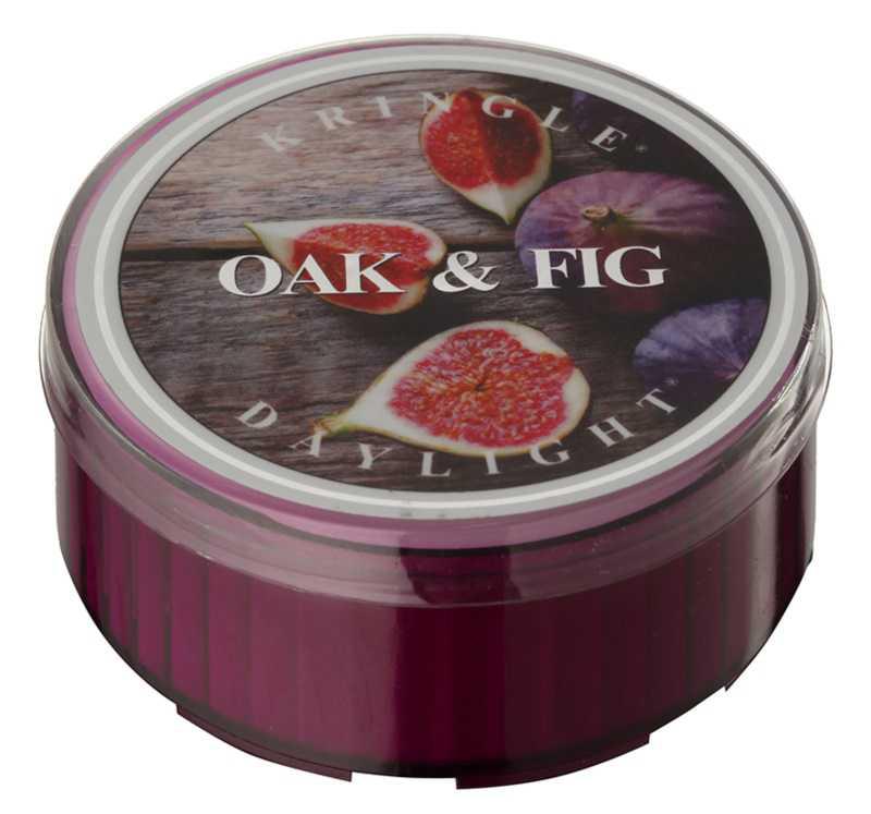 Kringle Candle Oak & Fig candles