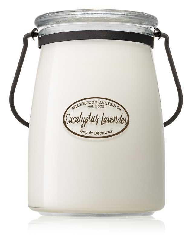 Milkhouse Candle Co. Creamery Eucalyptus Lavender candles