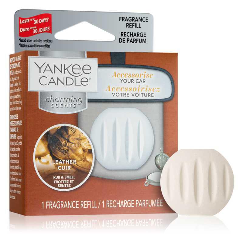 Yankee Candle Leather home fragrances