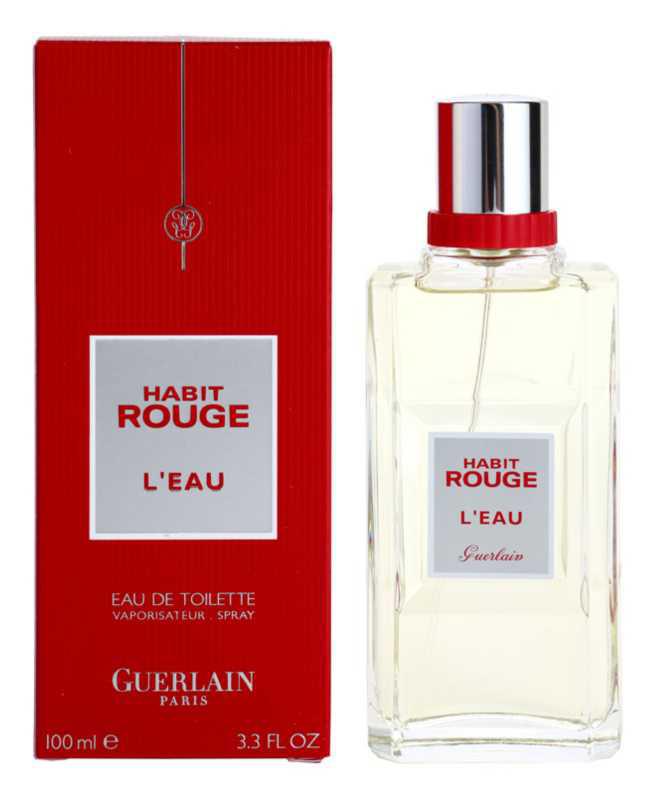 Guerlain Habit Rouge L'Eau luxury cosmetics and perfumes