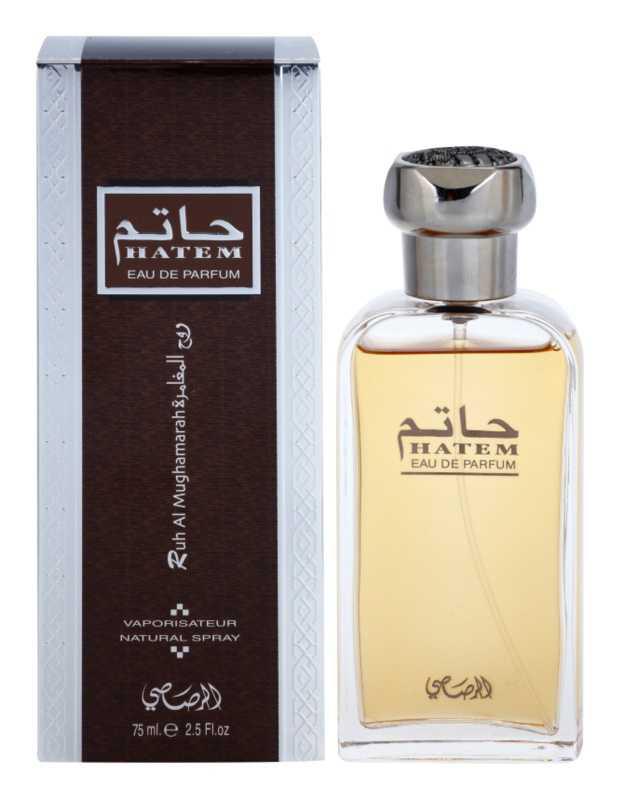 Rasasi Hatem Ruh Al Mughamarah woody perfumes