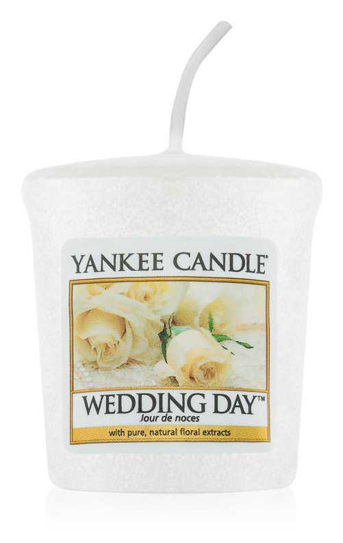 Yankee Candle Wedding Day candles