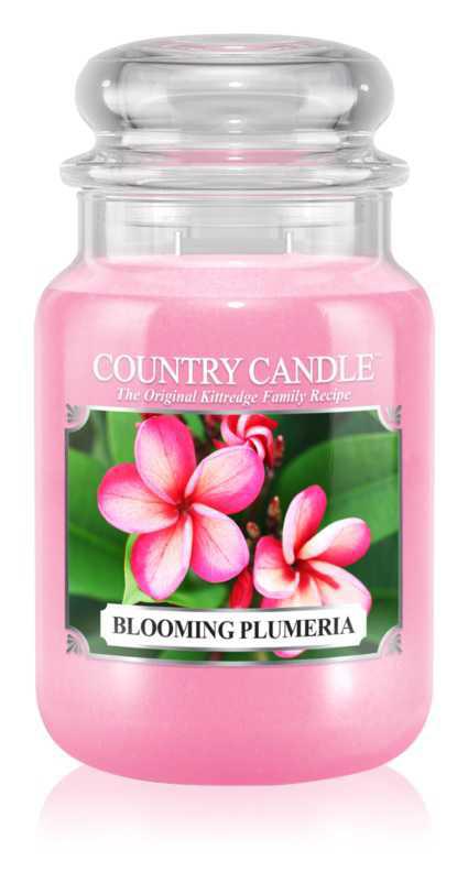 Country Candle Blooming Plumeria