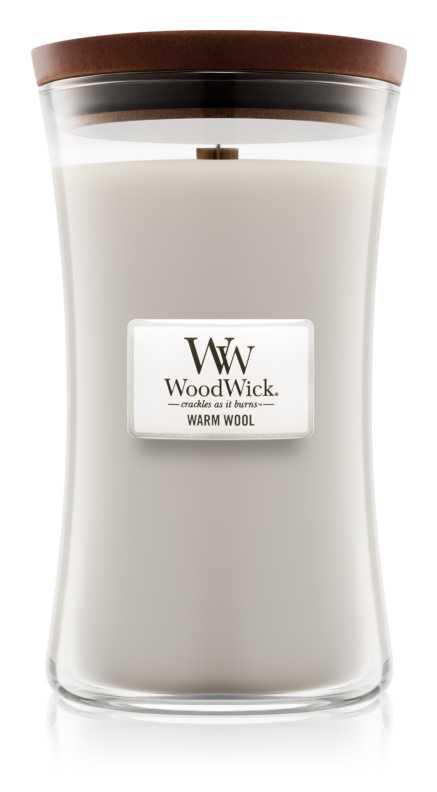 Woodwick Warm Wool candles