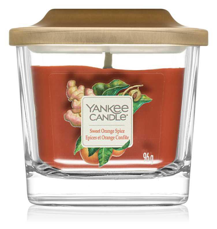 Yankee Candle Elevation Sweet Orange Spice candles