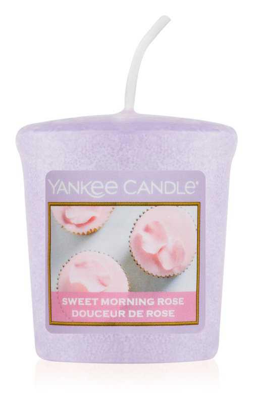 Yankee Candle Sweet Morning Rose candles