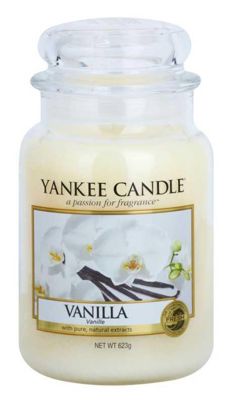 Yankee Candle Vanilla candles