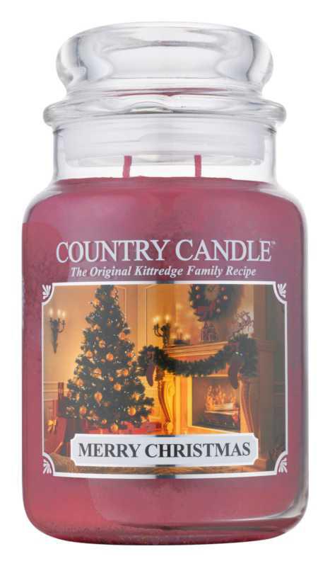 Country Candle Merry Christmas