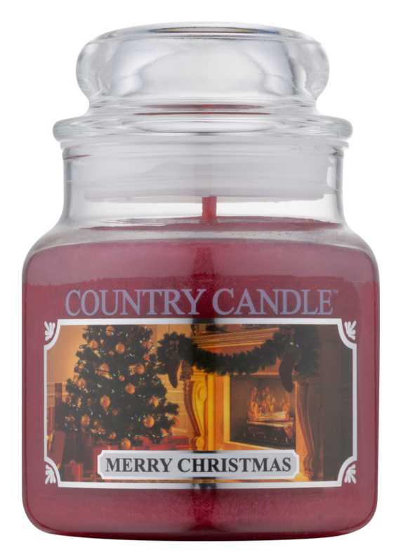 Country Candle Merry Christmas candles