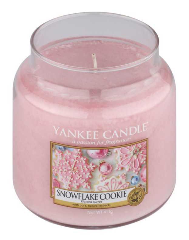 Yankee Candle Snowflake Cookie candles